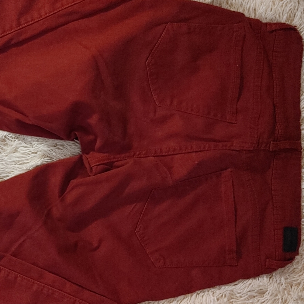 Red jeans